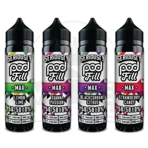 Doozy Seriously Pod Fill Max 50ml 50/50 Vape Juice