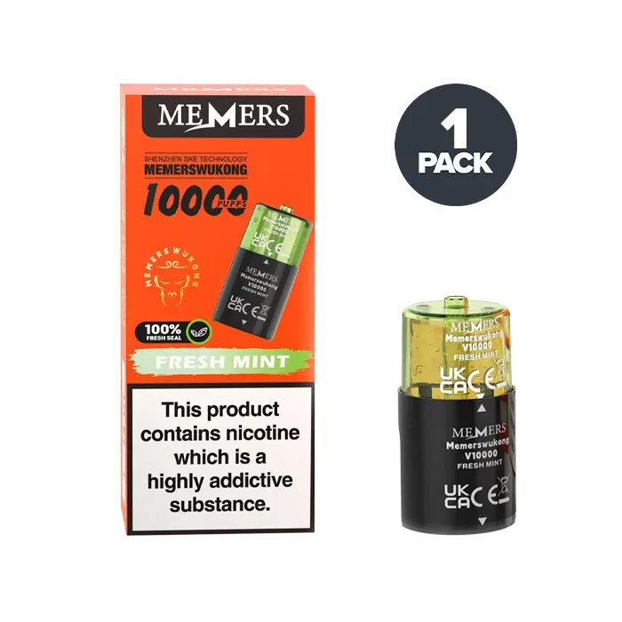 Fresh Mint Memers Wukong V10000 Prefilled Pods