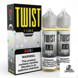 Blend No. 1 — Twist E-Liquids 120mL (2x60mL twin pack) Freebase
