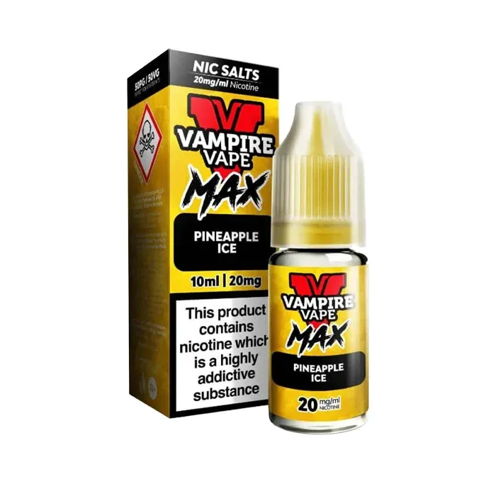Pineapple Ice Nic Salt E-Liquid by Vampire Vape Max