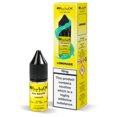 Lemonade Nic Salt E-Liquid by Elux Legend