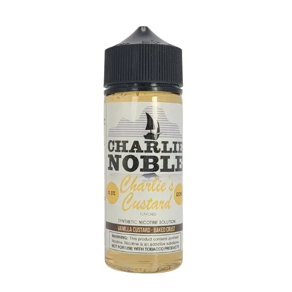 Charlie Noble E-Liquid Charlie's Custard 120ml - Image 2