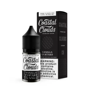 Coastal Clouds Salt Vanilla Custard eJuice