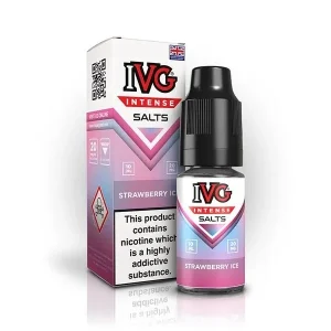 IVG Intense Nic Salt Strawberry Ice 10ml E-Liquid