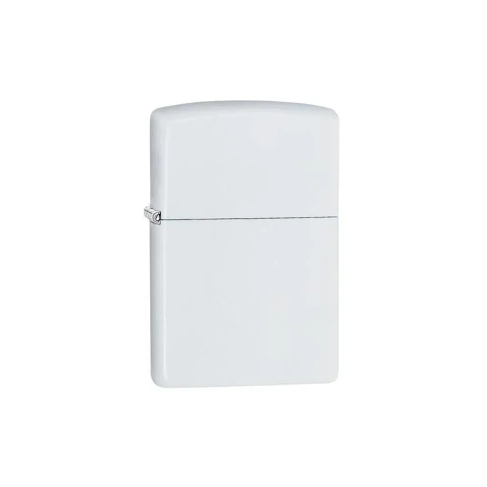 Zippo Lighter - Regular White Matte - Image 2
