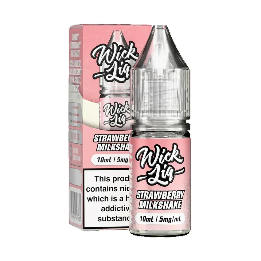 Wick Liq Bar Juice - Strawberry Milkshake