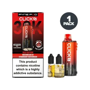 Red Edition Pyne Pod Click S 30K Refill Pack