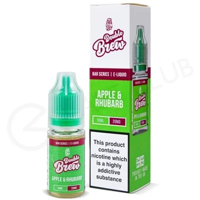 Apple Rhubarb Nic Salt E-Liquid by Double Brew