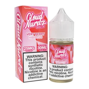 Very Berry Hibiscus – Cloud Nurdz Salts – 30mL