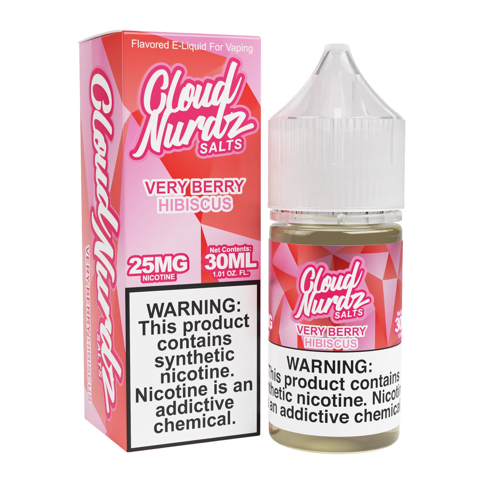 Very Berry Hibiscus – Cloud Nurdz Salts – 30mL