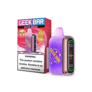 Geek Bar Pulse 2 Grape Hubba - Geek Bar Pulse 2 Grape Hubba