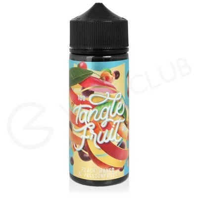 Peach Mango & Passion Fruit Shortfill E-Liquid by Tangle Fruits 100ml