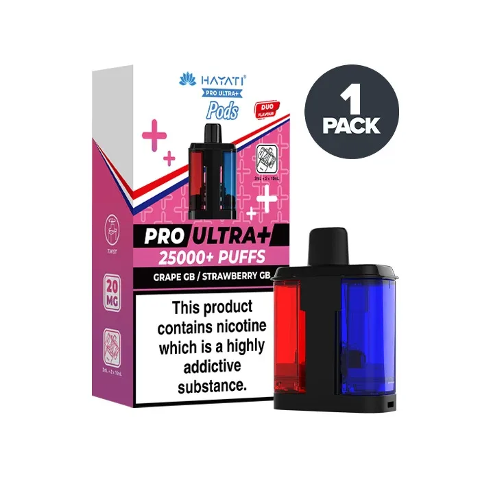 Grape GB / Strawberry GB Hayati Pro Ultra Plus Refill Pack