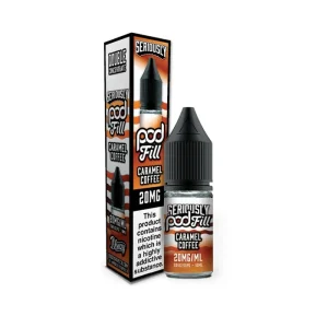 Caramel Coffee Nic Salt E-Liquid by Seriously Pod Fill