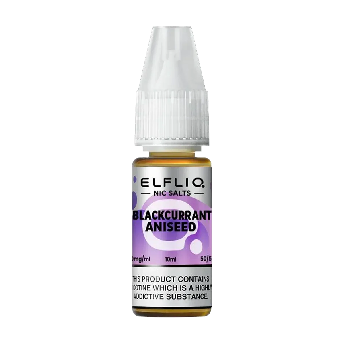 Blackcurrant Aniseed Elfliq Nic Salt by Elfbar - 10ml