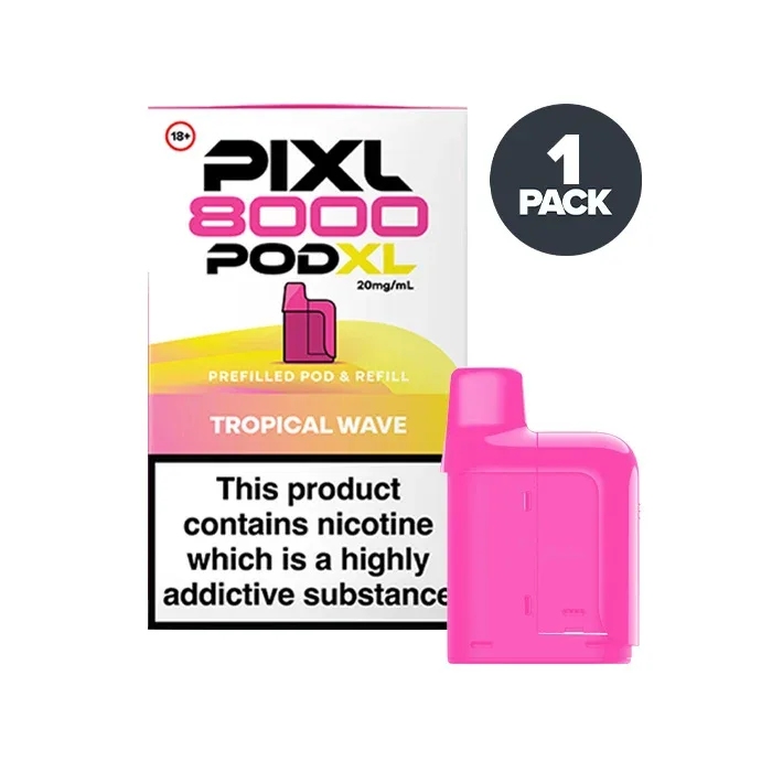 Tropical Wave PIXL 8000 Prefilled Pods