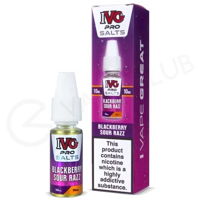Blackberry Sour Razz E-Liquid by IVG Pro Salts