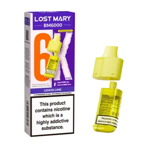 Lemon Lime Lost Mary BM6000 Refill Pack
