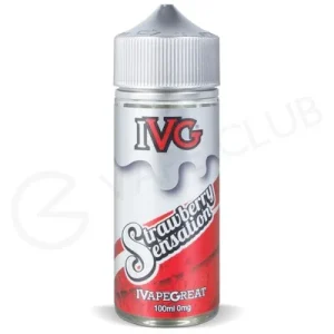 Strawberry Sensation Shortfill E-Liquid by IVG 100ml
