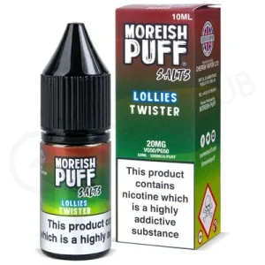 Twister Lollies Nic Salt E-Liquid by Moreish Puff