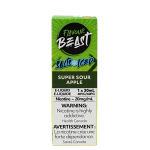 Super Sour Apple Iced Salts 30ml 20mg