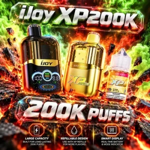 iJoy XP200K Refillable Disposable KIT