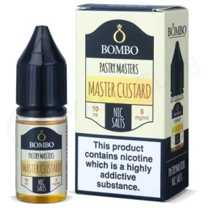 Master Custard Nic Salt E-Liquid by Bombo Pastry Masters