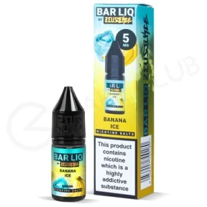 Banana Ice Nic Salt E-Liquid by Bar Liq