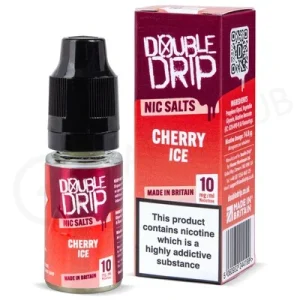 Cherry Ice Nic Salt E-Liquid by Double Drip