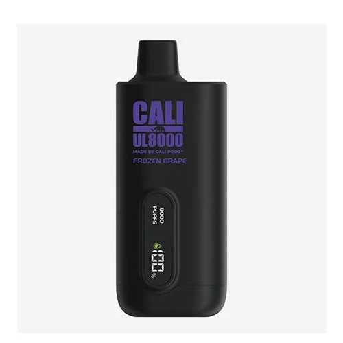 Cali UL8000 Frozen Grape ZERO Nicotine Disposable - Image 2