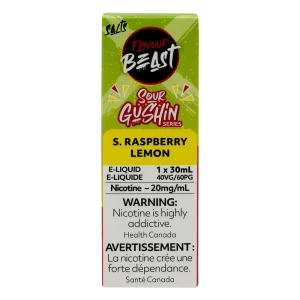 Gushin S. Raspberry Lemon Salts 30ml 20mg