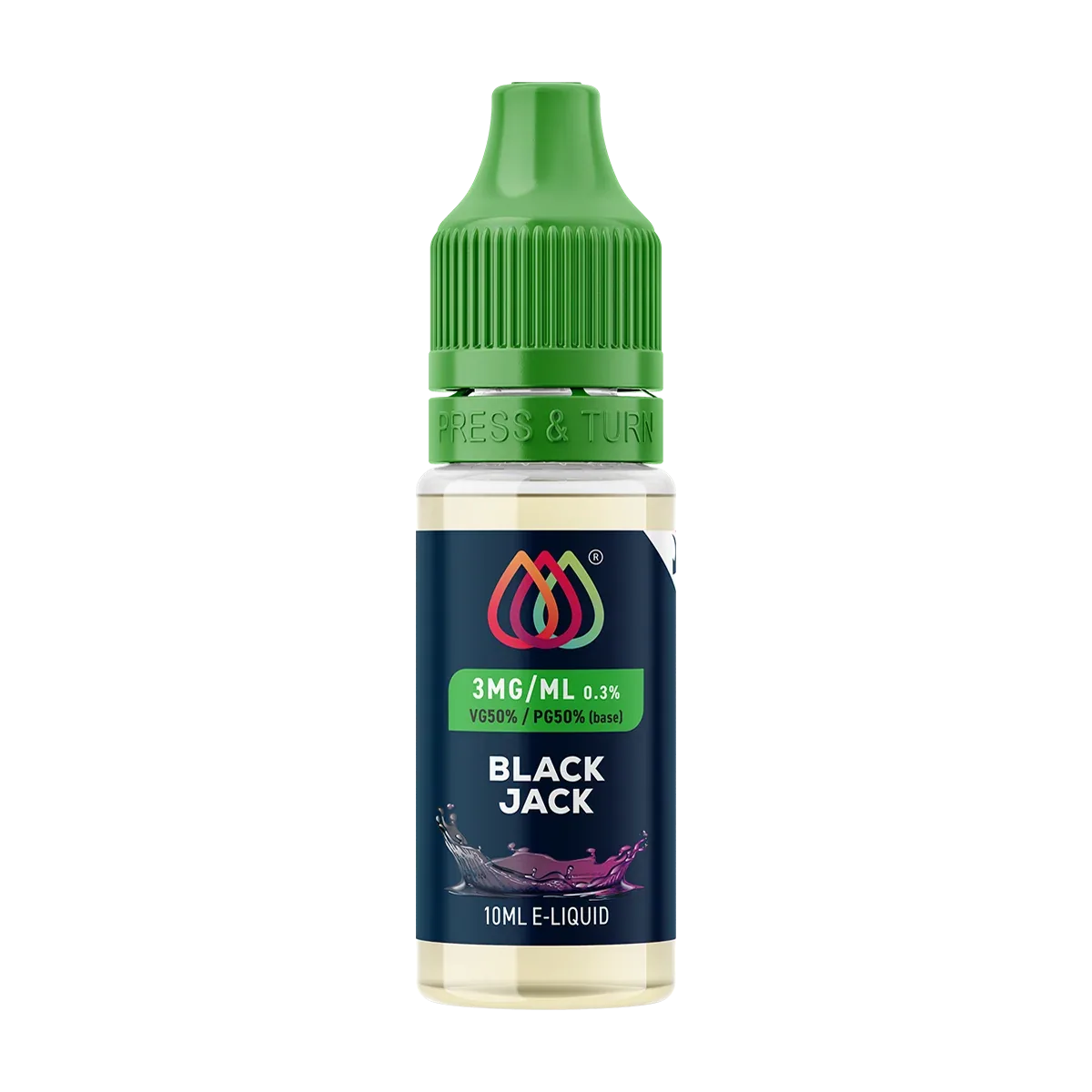 Black Jack E-Liquid by Aquavape - 10ml