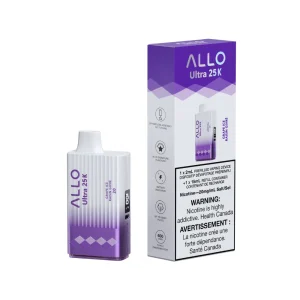 Allo Ultra 25K Grape Ice 2ml 20mg