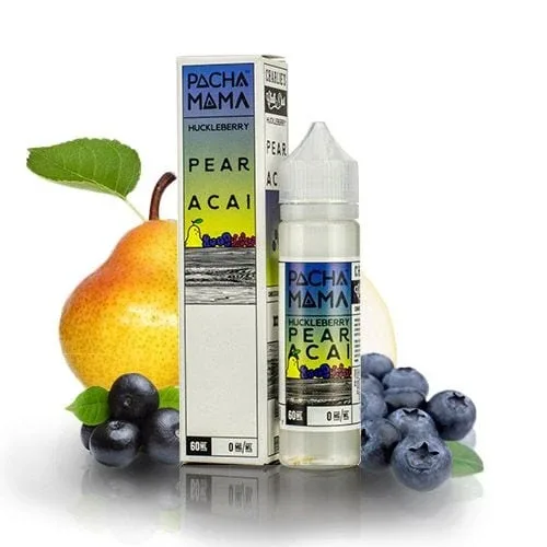 Pachamama E-Liquid Huckleberry Pear Acai 60ml - Image 2