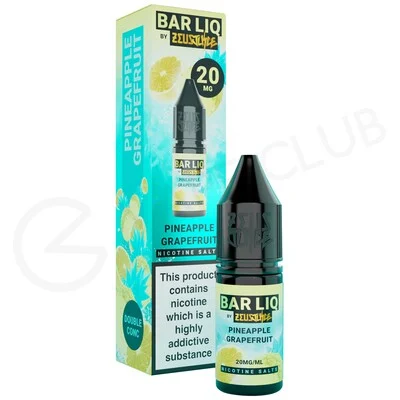 Pineapple Grapefruit Nic Salt E-Liquid by Bar Liq