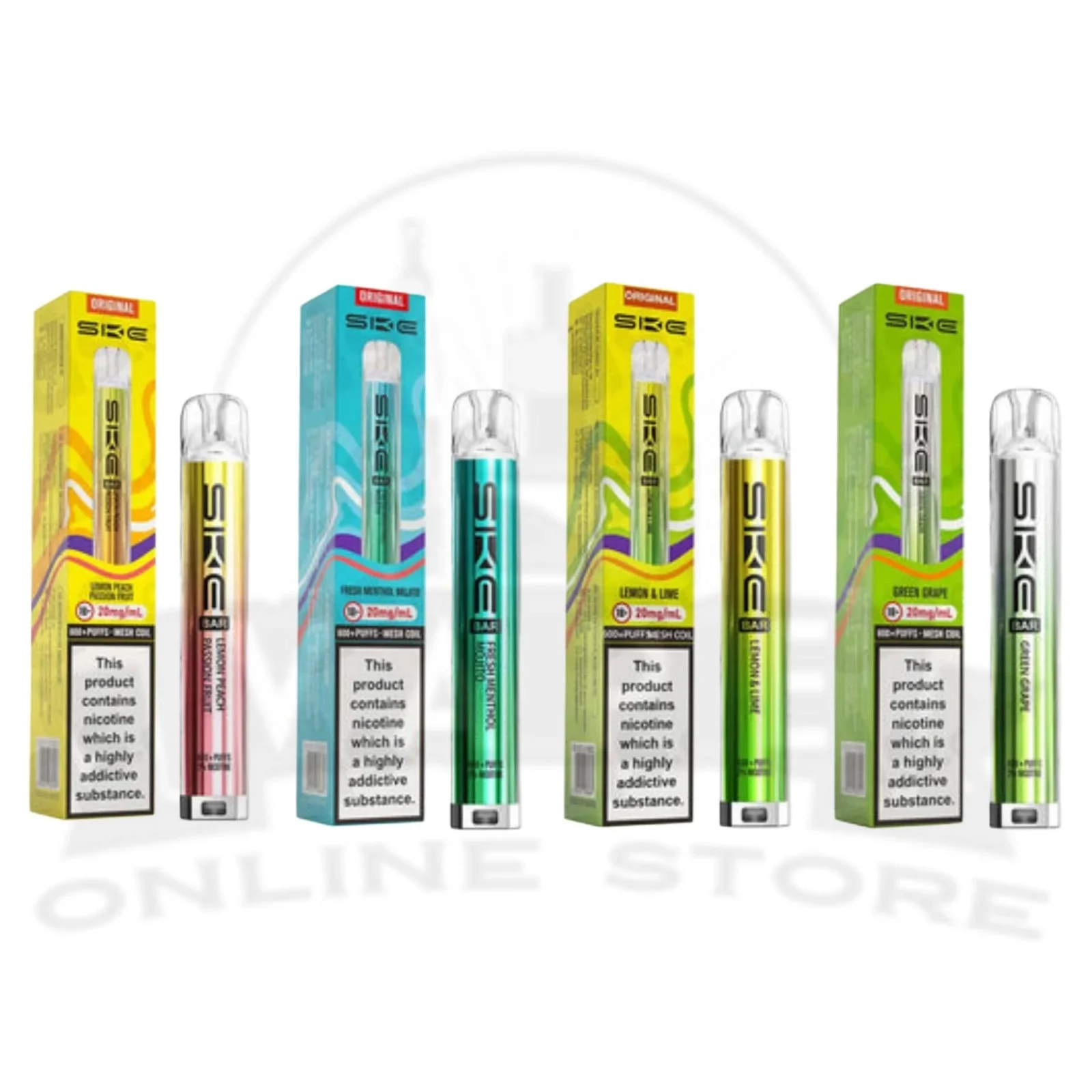 SKE Bar 600 Compliant Prefilled Pod Kit