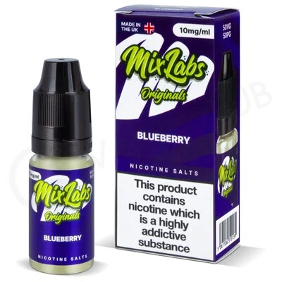 Blueberry Nic Salt E-Liquid by Mix Labs - Image 2