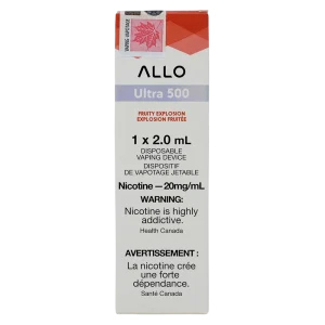Allo Ultra 500 Fruity Explosion 2ml 20mg
