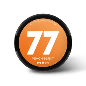 Peach & Mint 77 Nicotine Pouches
