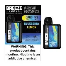 BREEZE PRIME 6K PUFFS BLUEBERRY LEMON