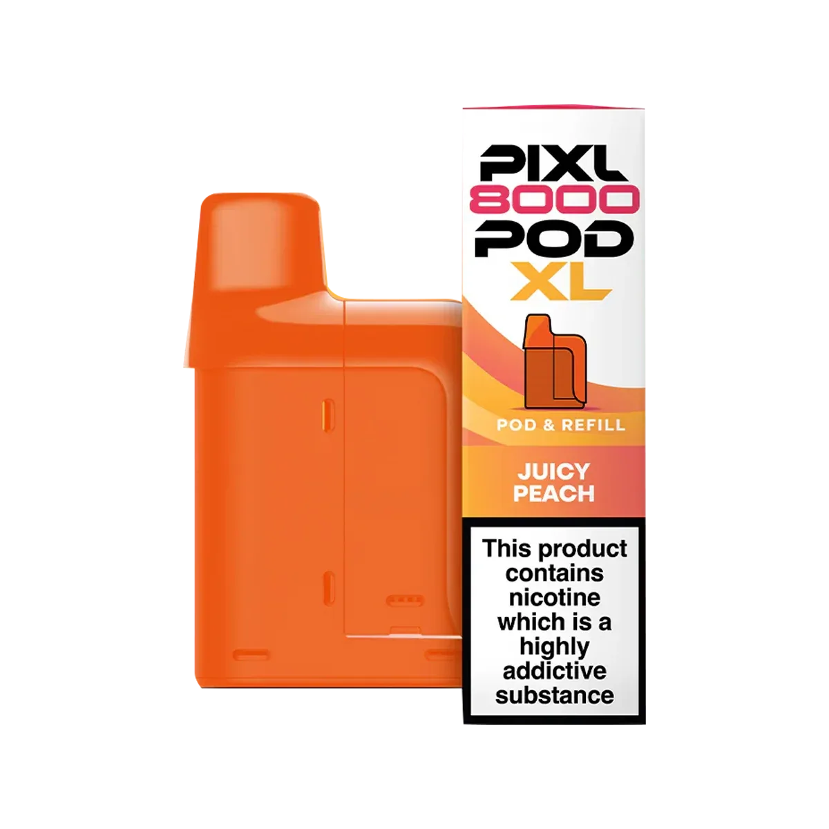 Juicy Peach Pixl 8000 Refill Pack
