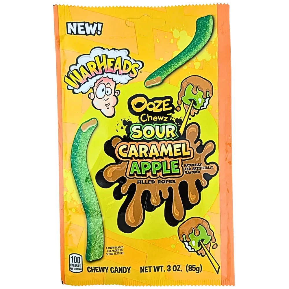 Warheads Sour Caramel Apple 85g