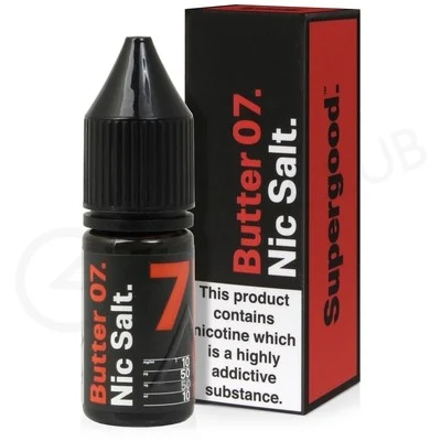 Butter 07 Nic Salt E-Liquid by Supergood