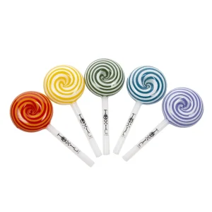 Toxic Lollipop Hand Pipe - 7"