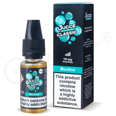 Menthol E-Liquid by Jucce Classic