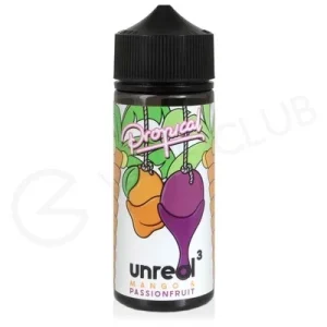 Mango & Passionfruit Shortfill E-Liquid by Unreal 3 100ml
