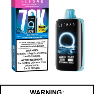 Elfbar MoonNight Blue Razz Ice 70k