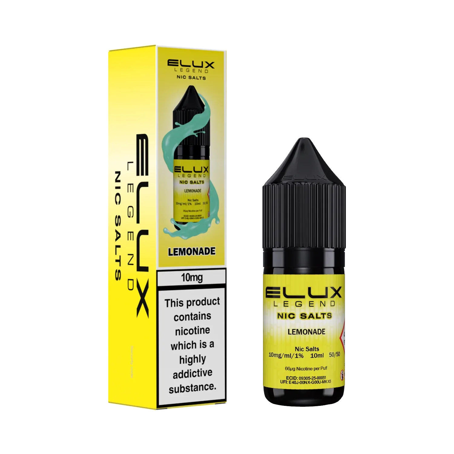 Elux Legend Lemonade Nic Salt 10ml