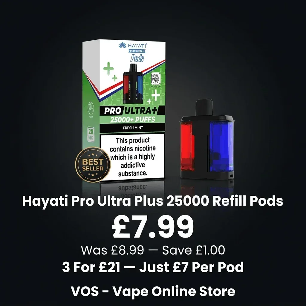 Hayati Pro Ultra Plus 25000 Replacement Refill Pods - Image 2