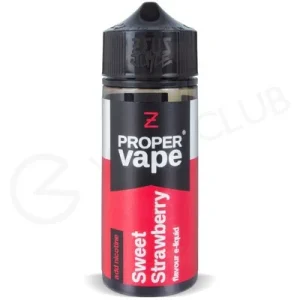 Sweet Strawberry Shortfill E-Liquid by Proper Vape 100ml